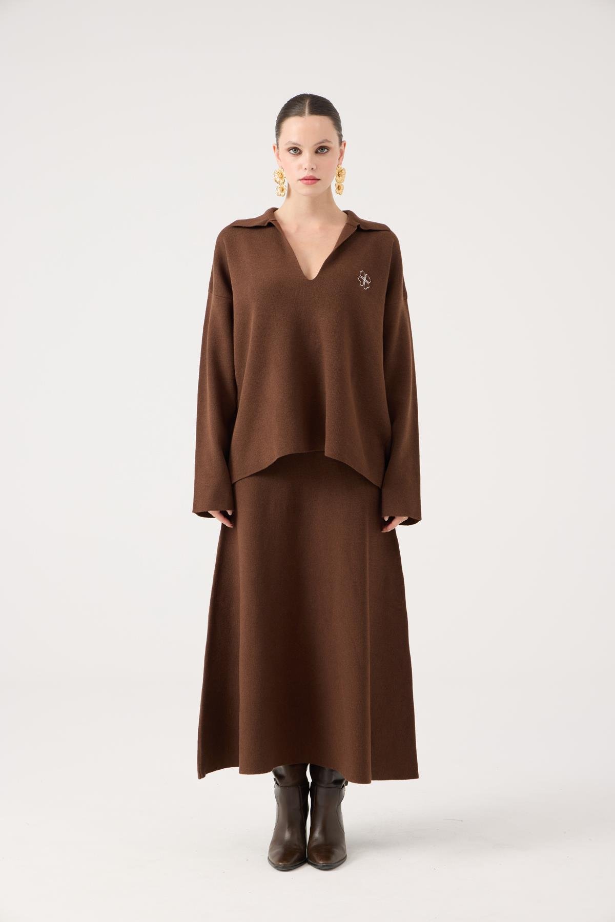 Zoi Triko Kazak Kahve