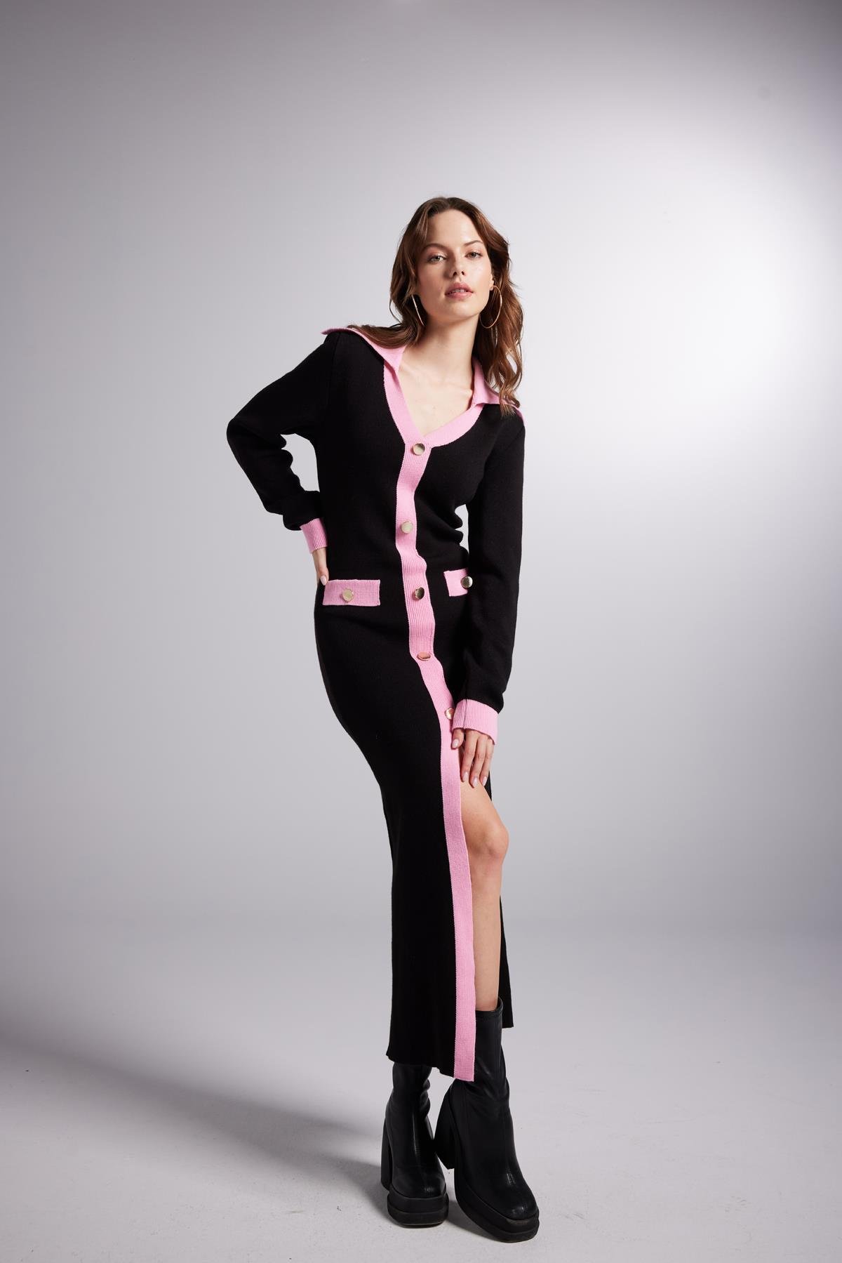 Elias Knitwear Dress Black