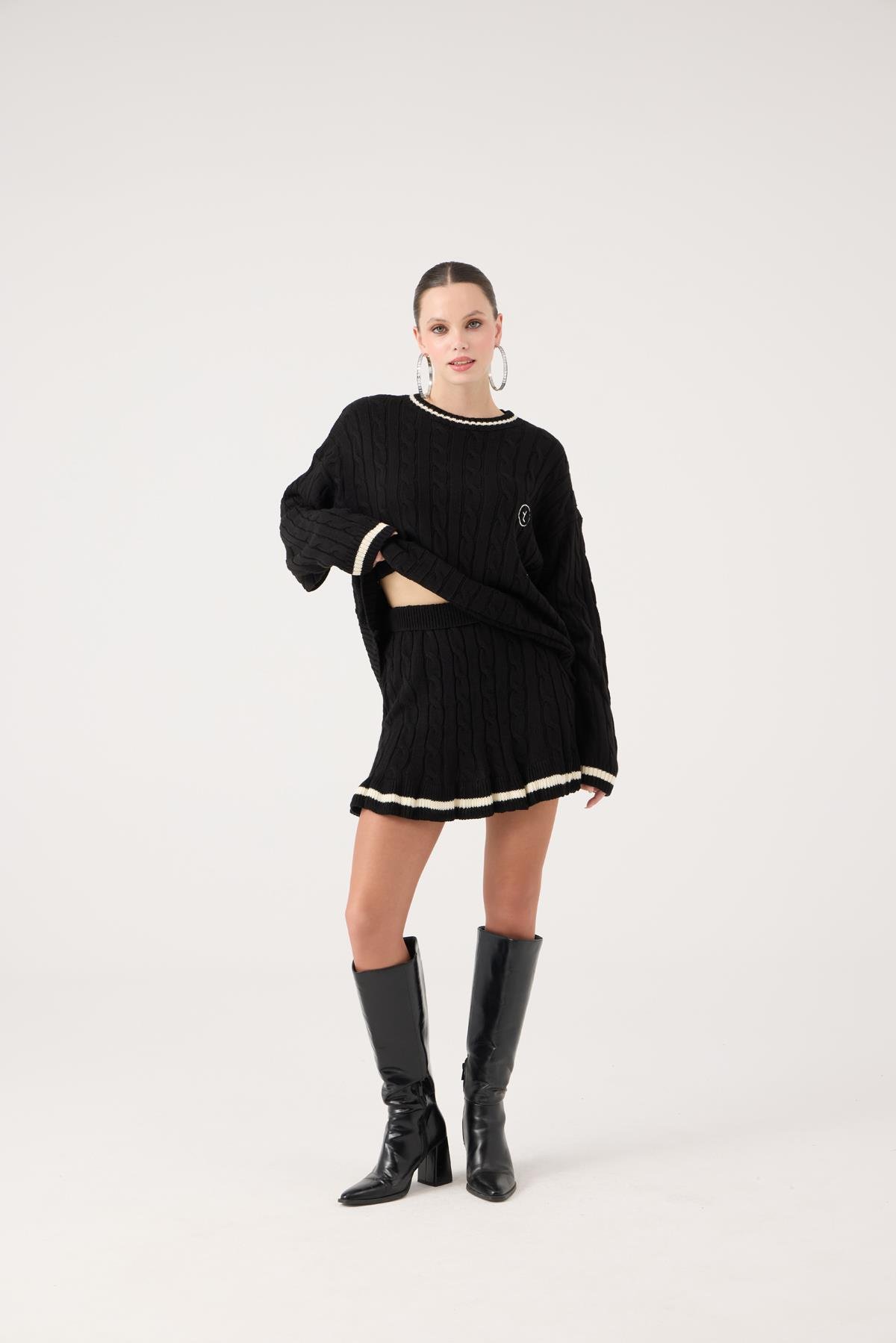 Harold Triko Kazak Siyah