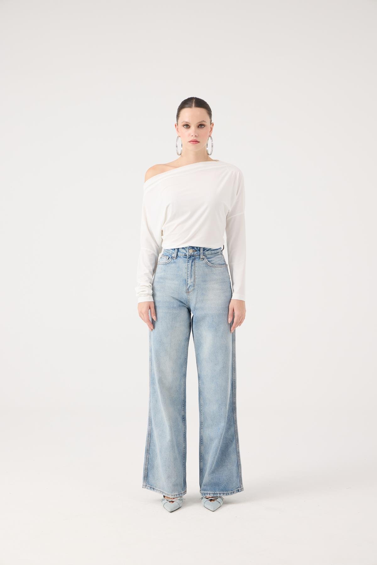 Carino Jean Pantolon Mavi