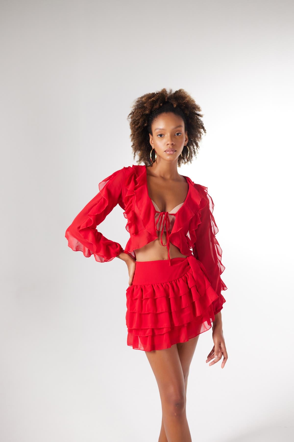 Elsa Skirt Red