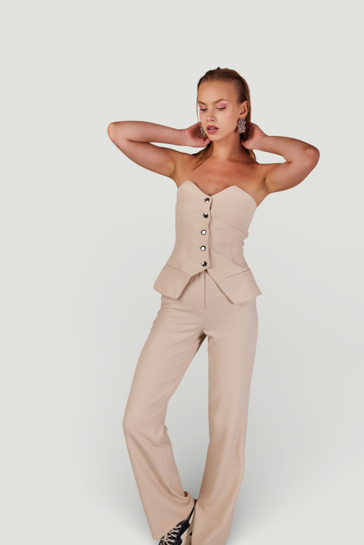 Panky Blouse Beige