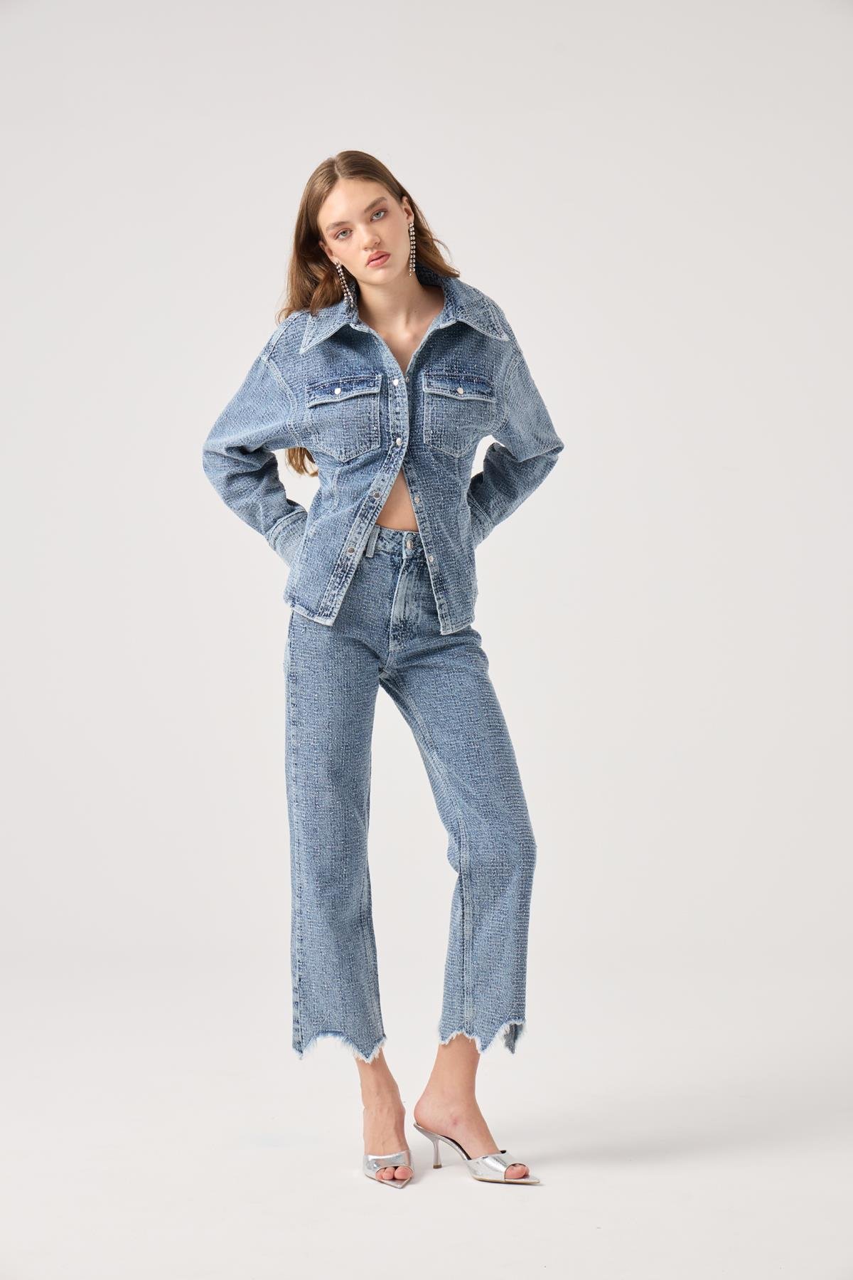 Laura Jean Pantolon Mavi