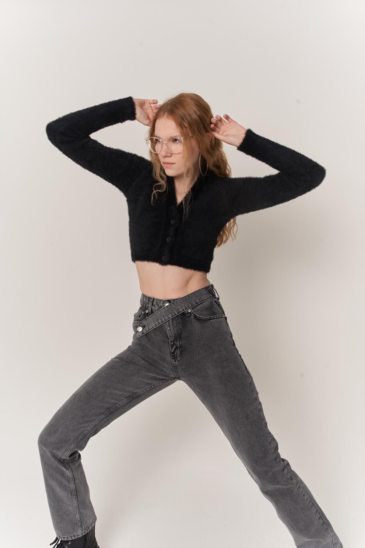 Fuerza Jean Trousers Grey