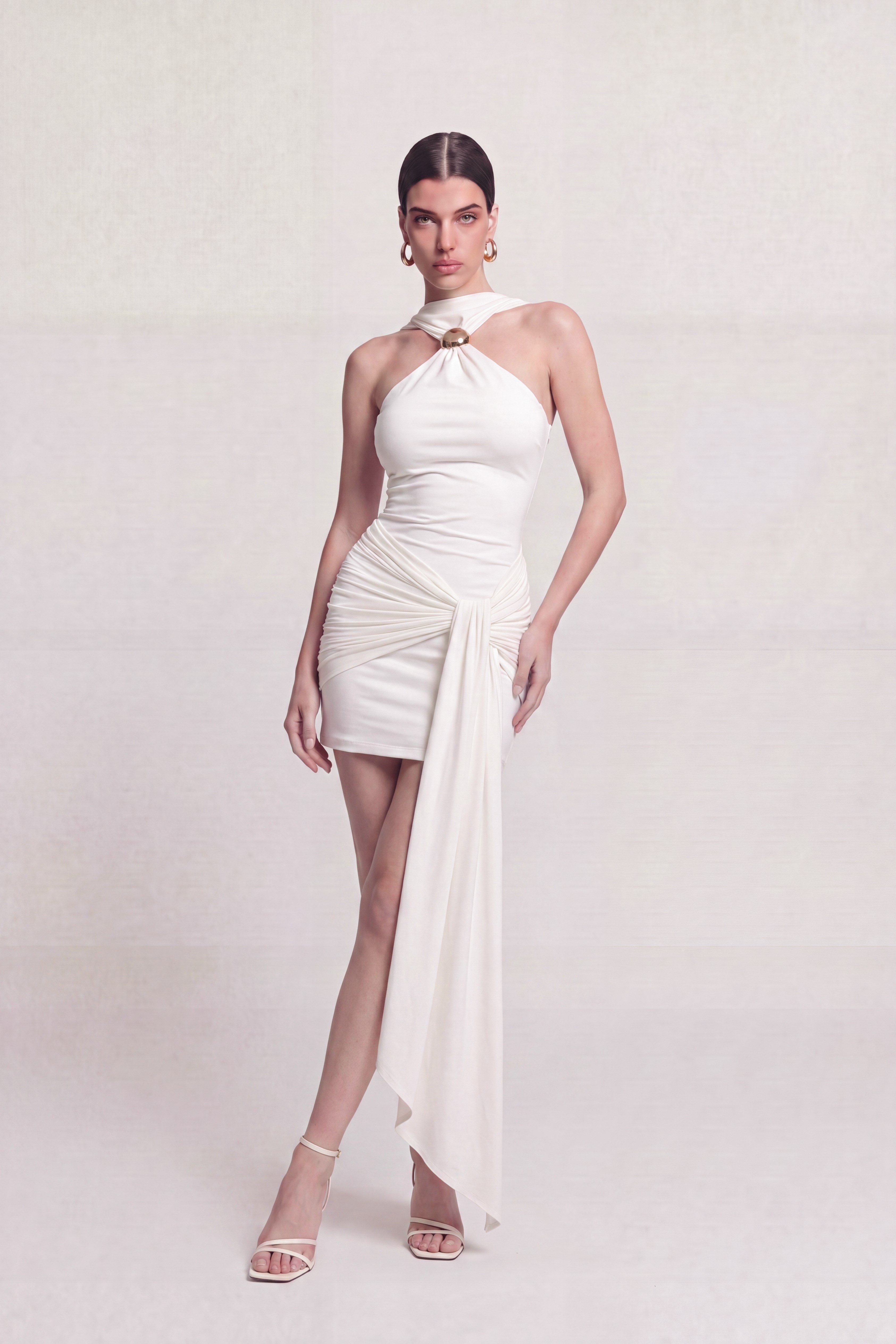 Lilian Elbise Beyaz