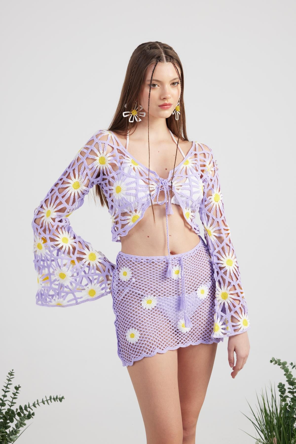 Doll Triko Takım Lila