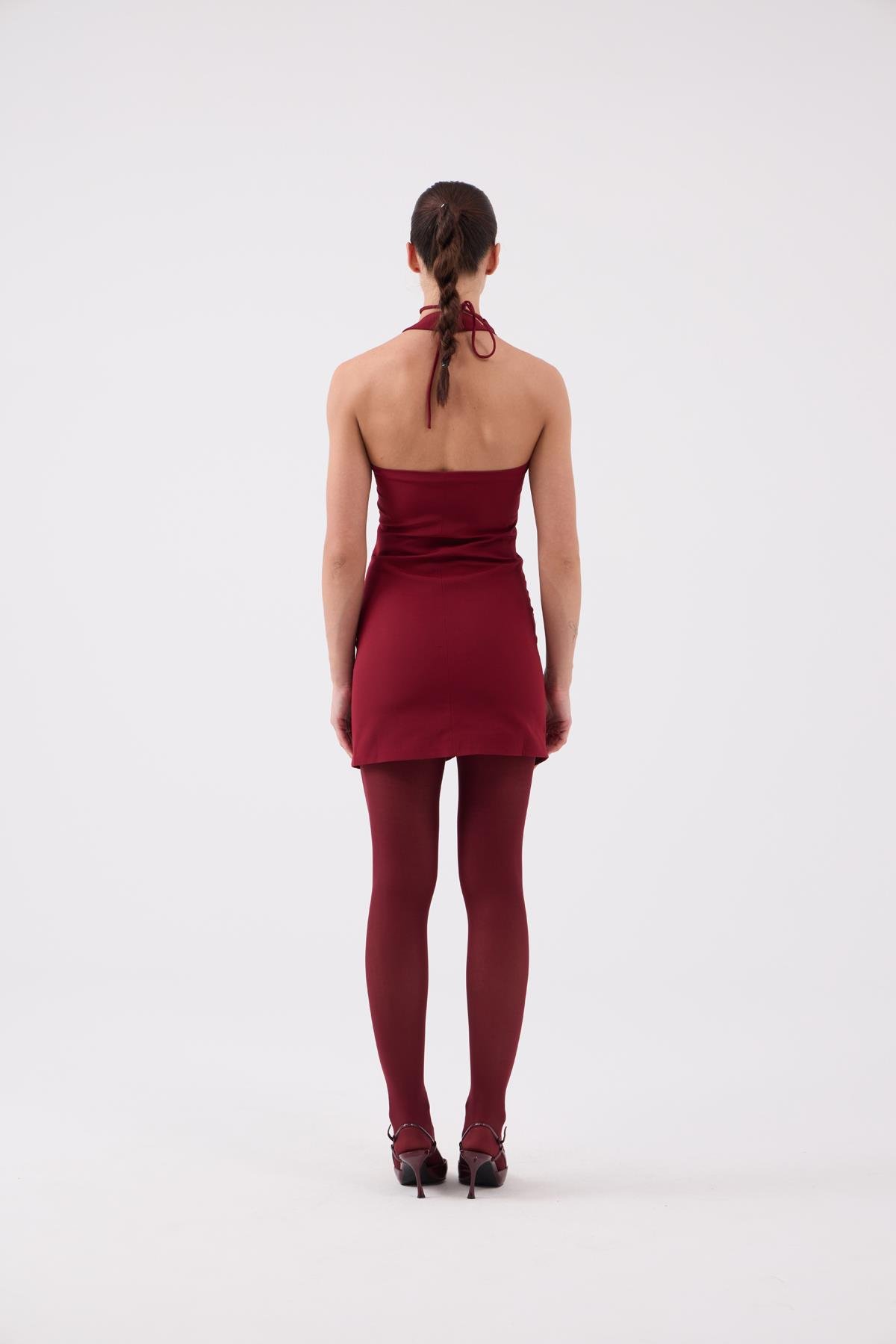 Becca Dress Burgundy