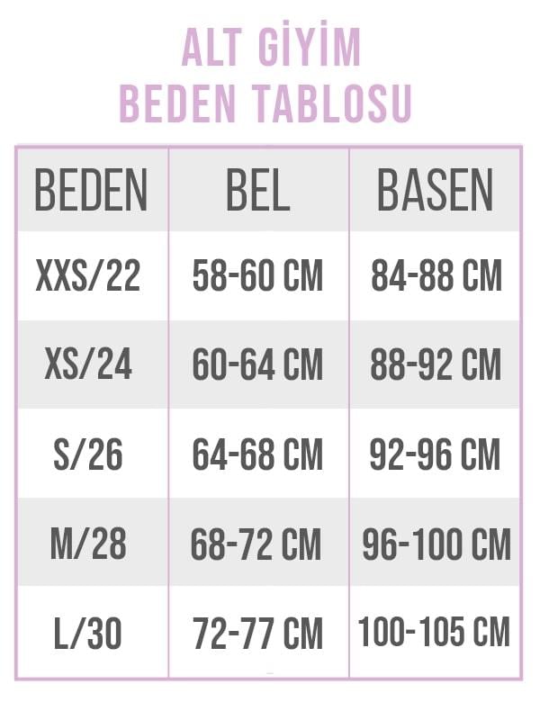 Mia Bikini Altı Mavi