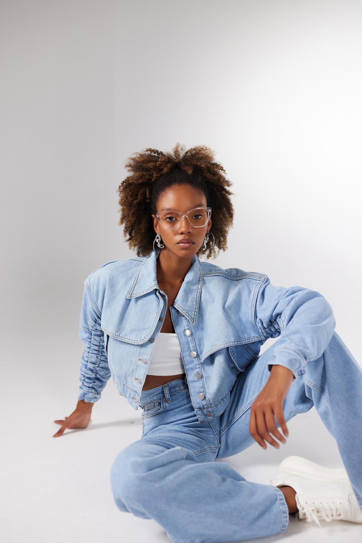 Crespo Jean Ceket Mavi