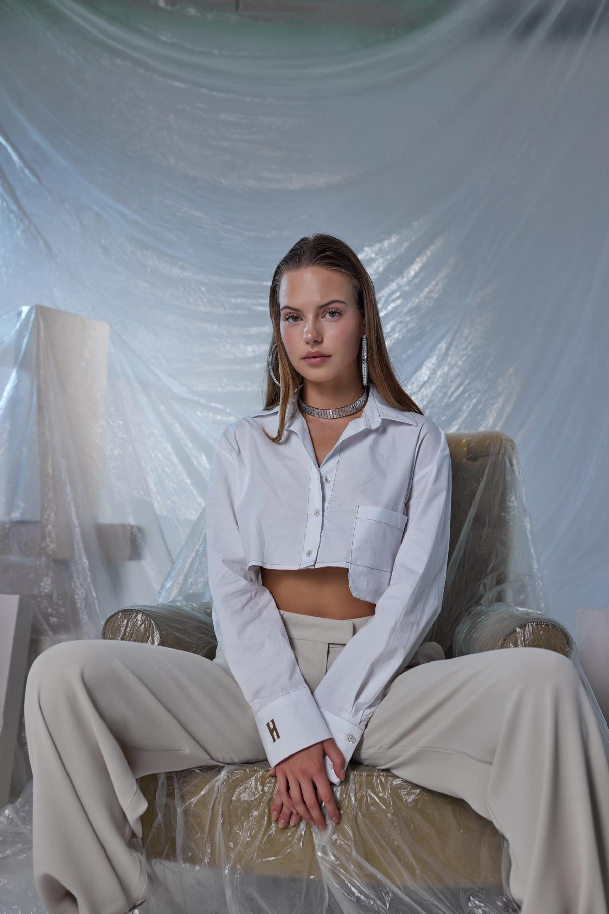 Pocket Gömlek Beyaz