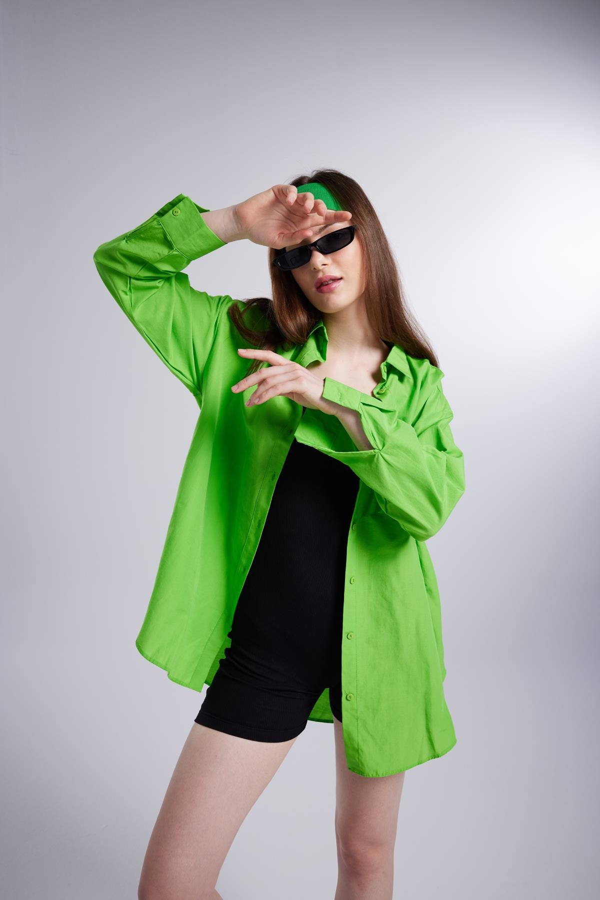 Lovesize Gömlek Yeşil