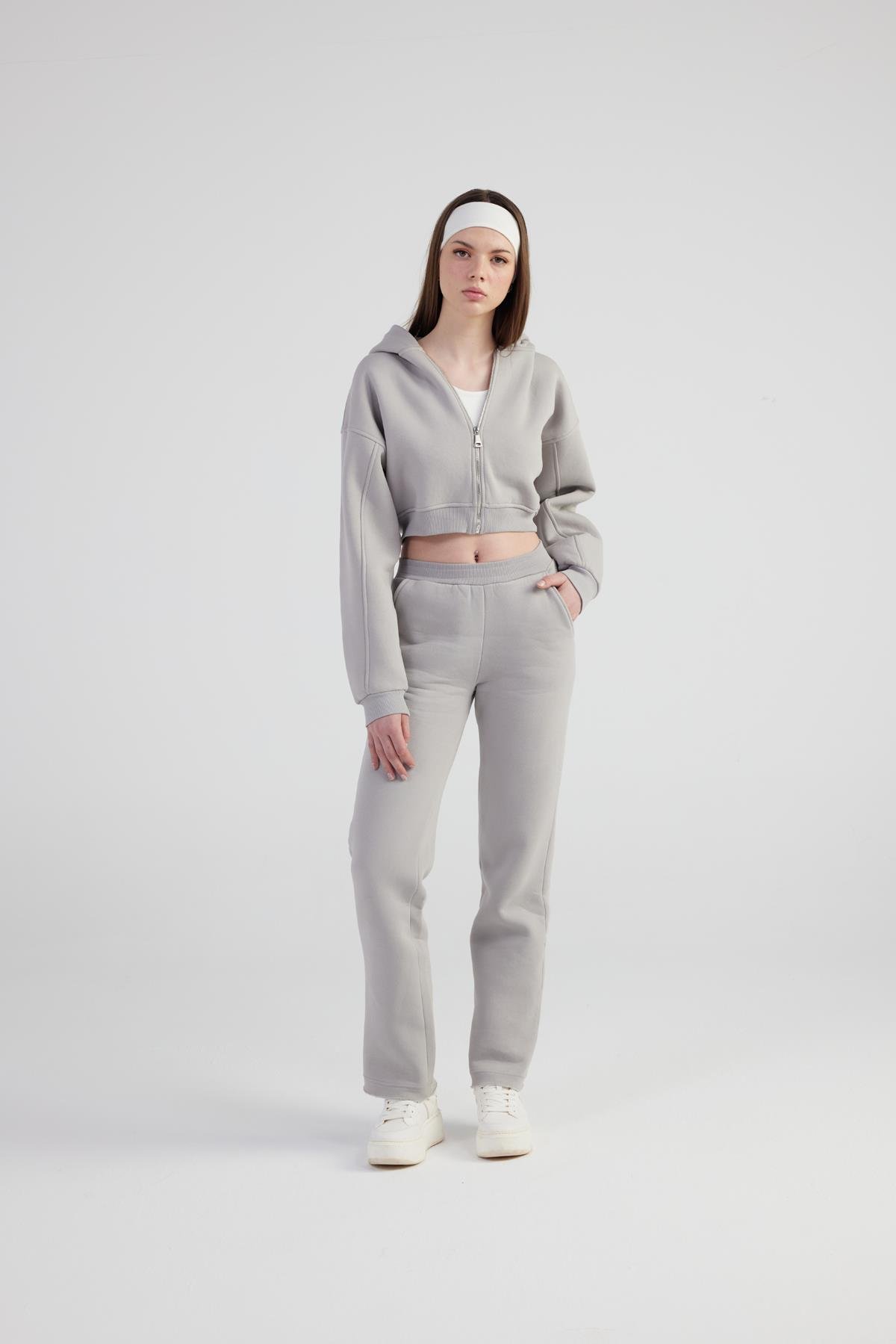 Mixed Eşofman Altı Gri