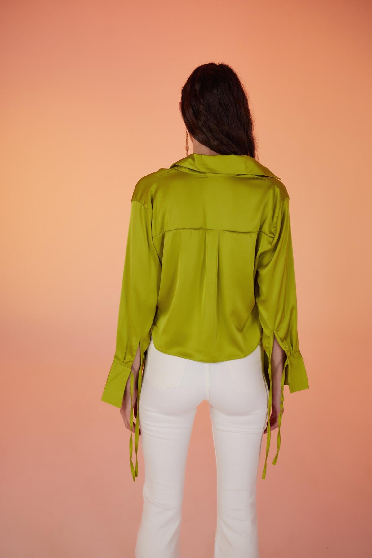 Silky Shirt Green