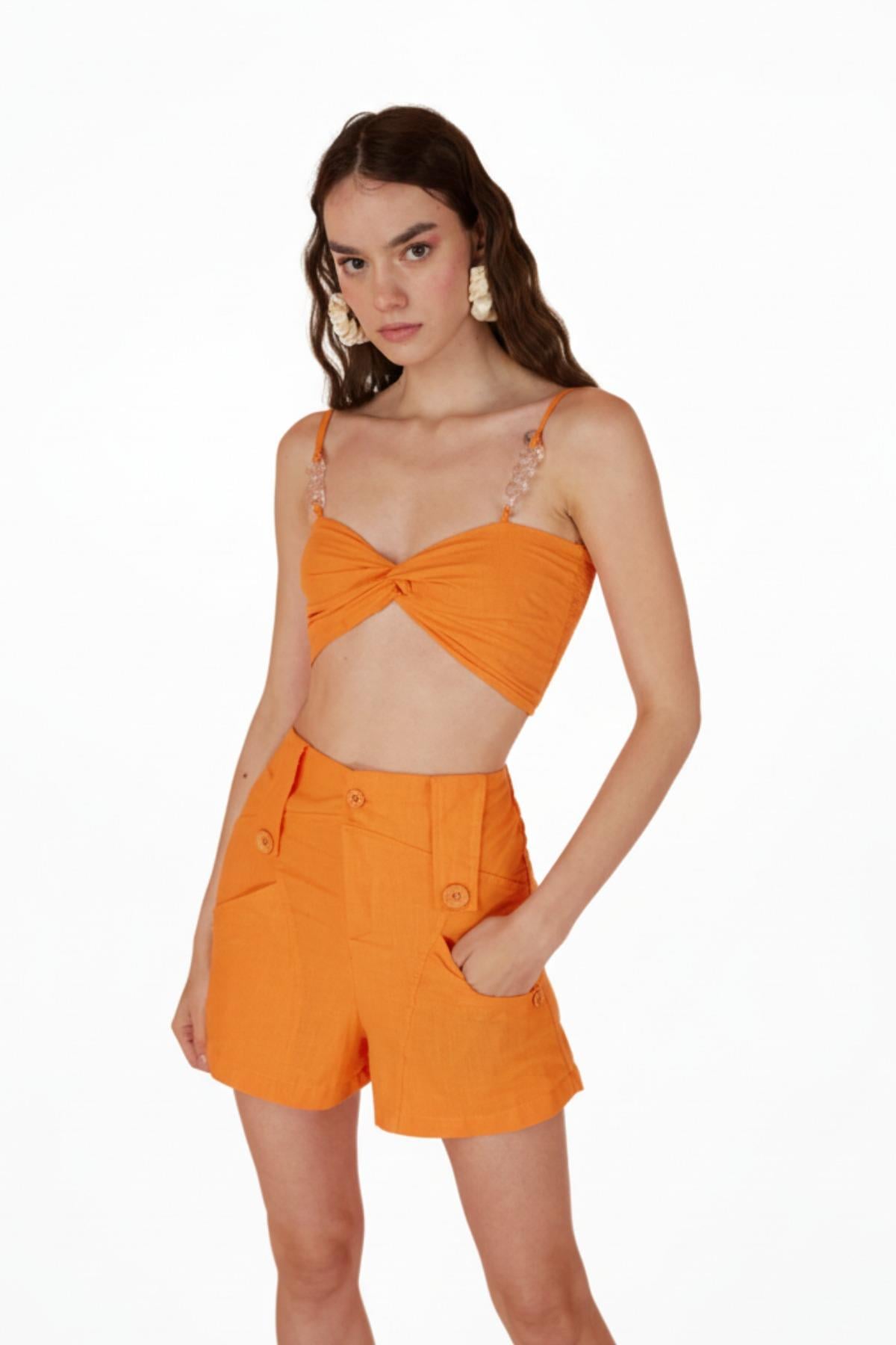 Rise Shorts Orange