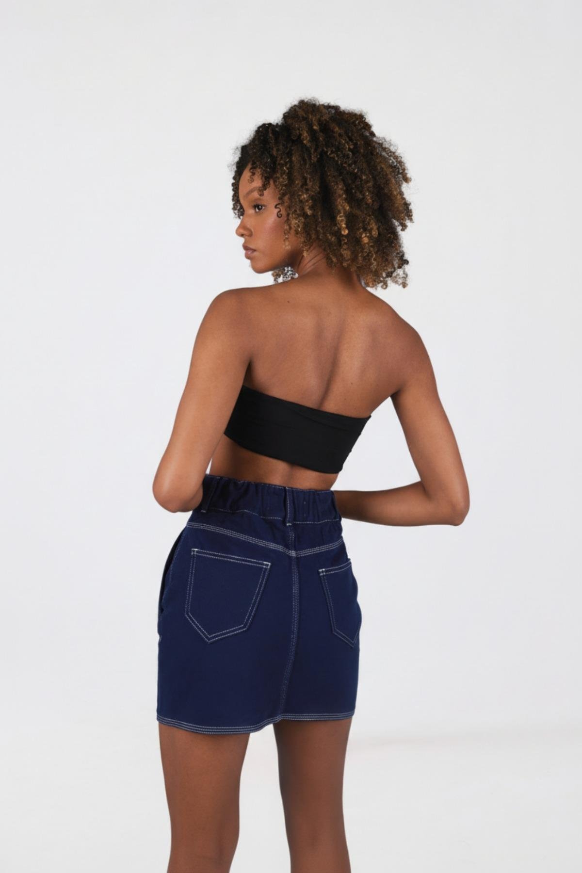 Sofie Skirt Dark Blue