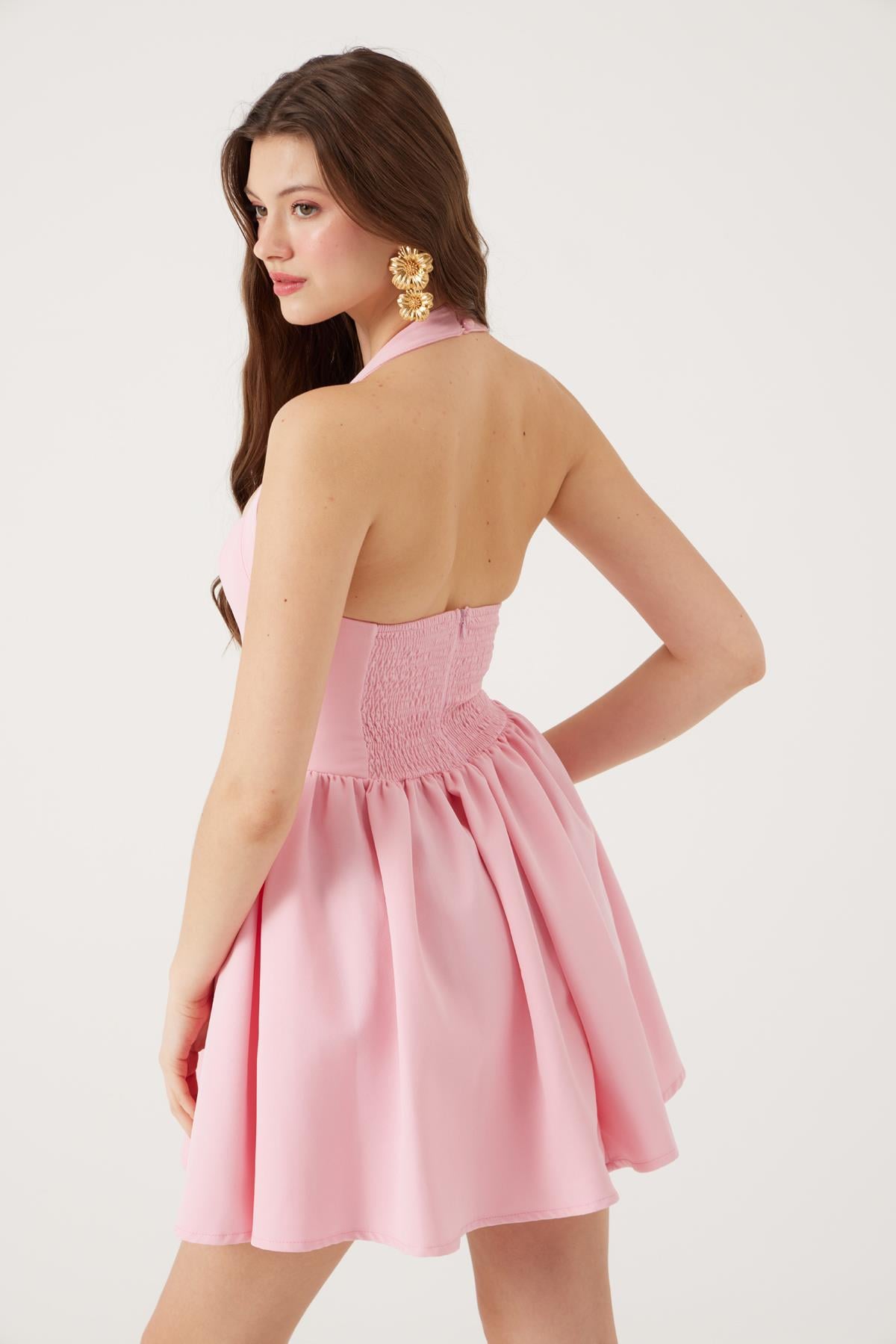 Felici Elbise Pembe