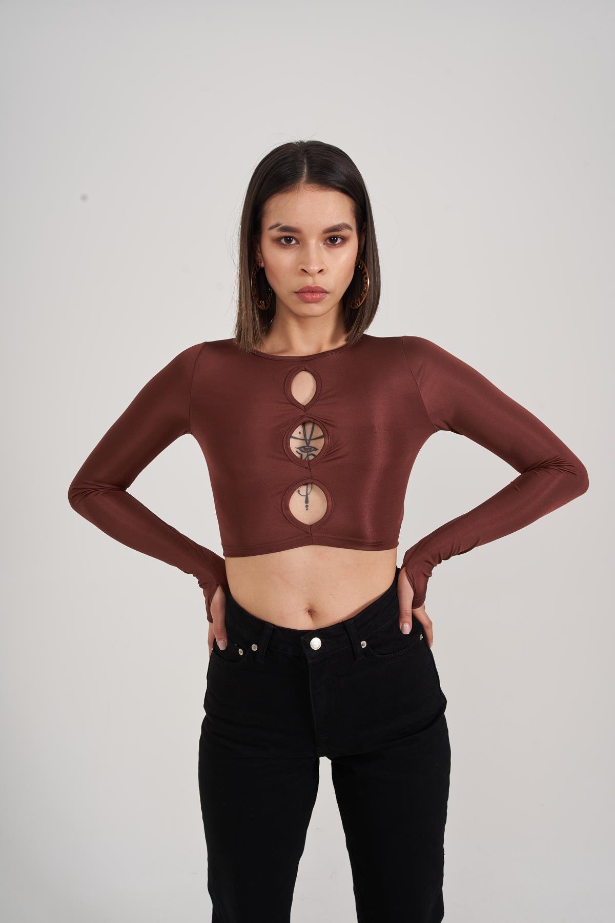 Frank Blouse Brown