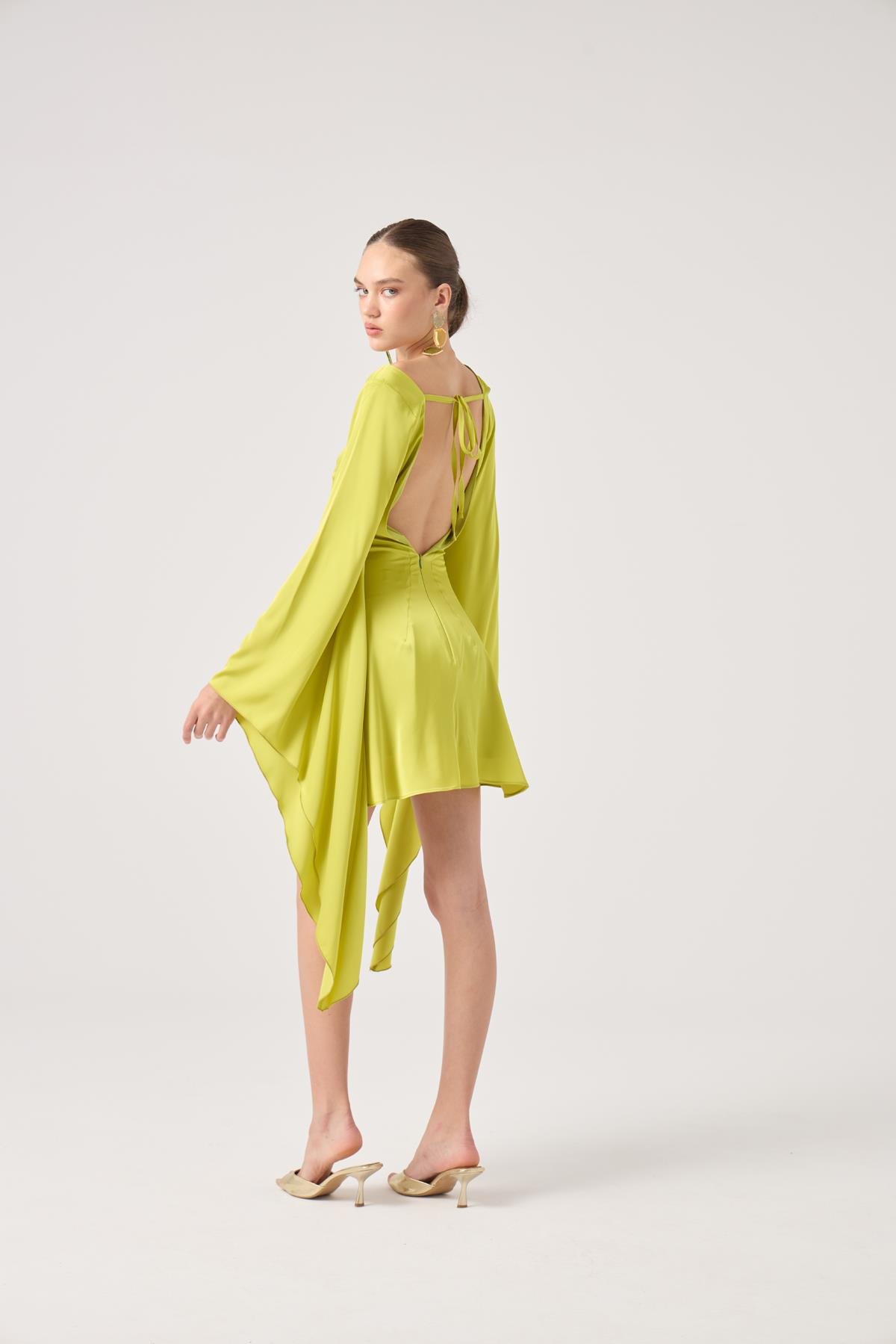Halle Dress Green