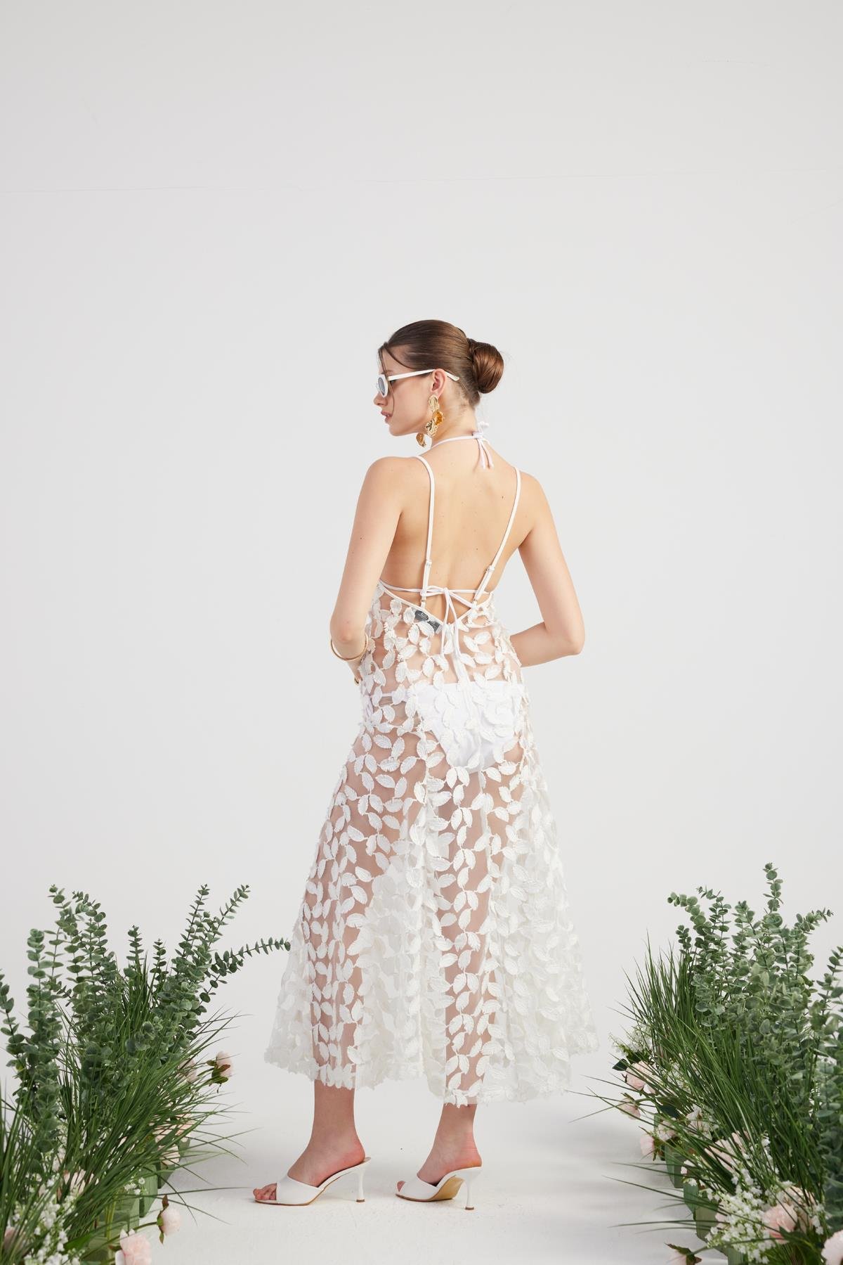 Beatriz Elbise Beyaz