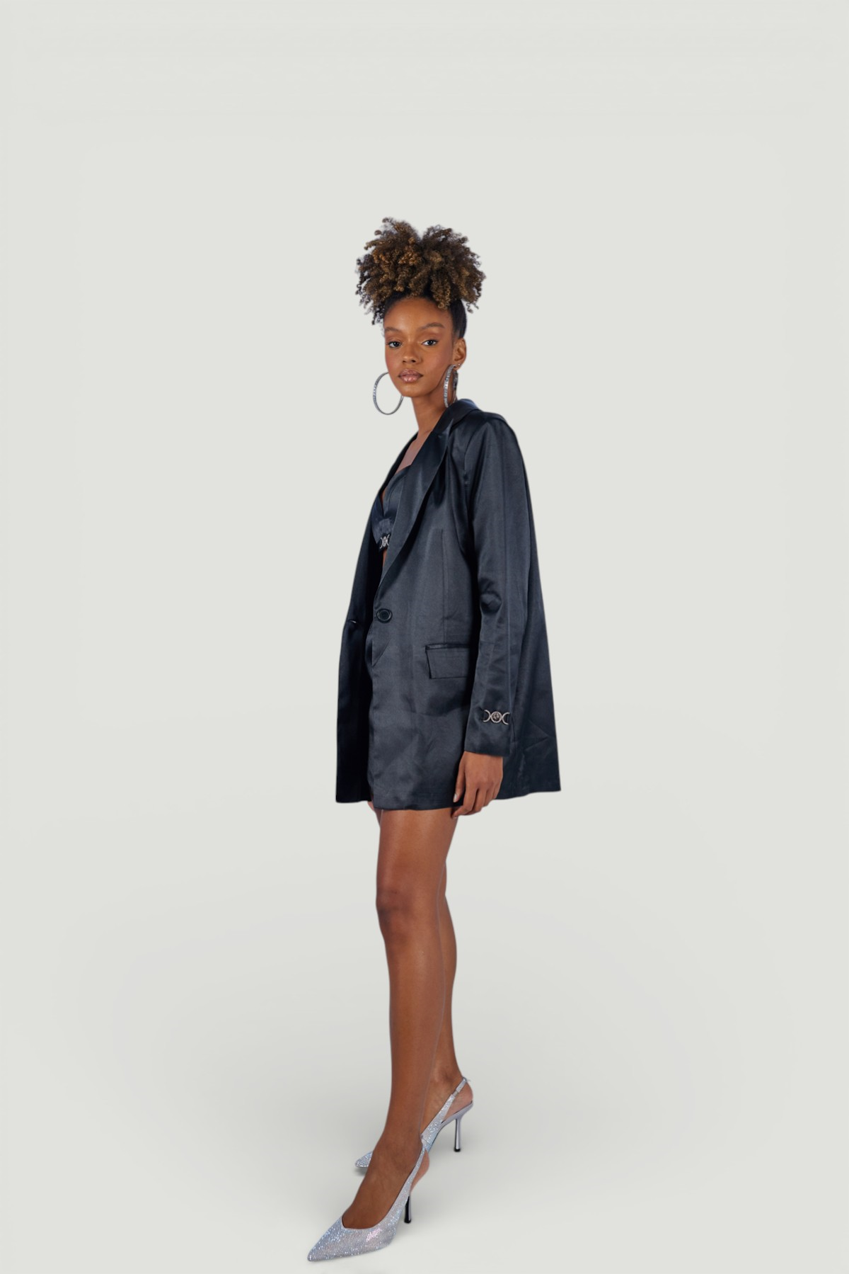 Fancy Blazer Jacket Black
