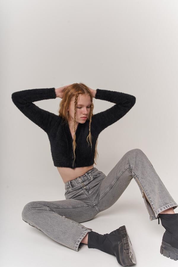 Toll Jean Pantolon Gri