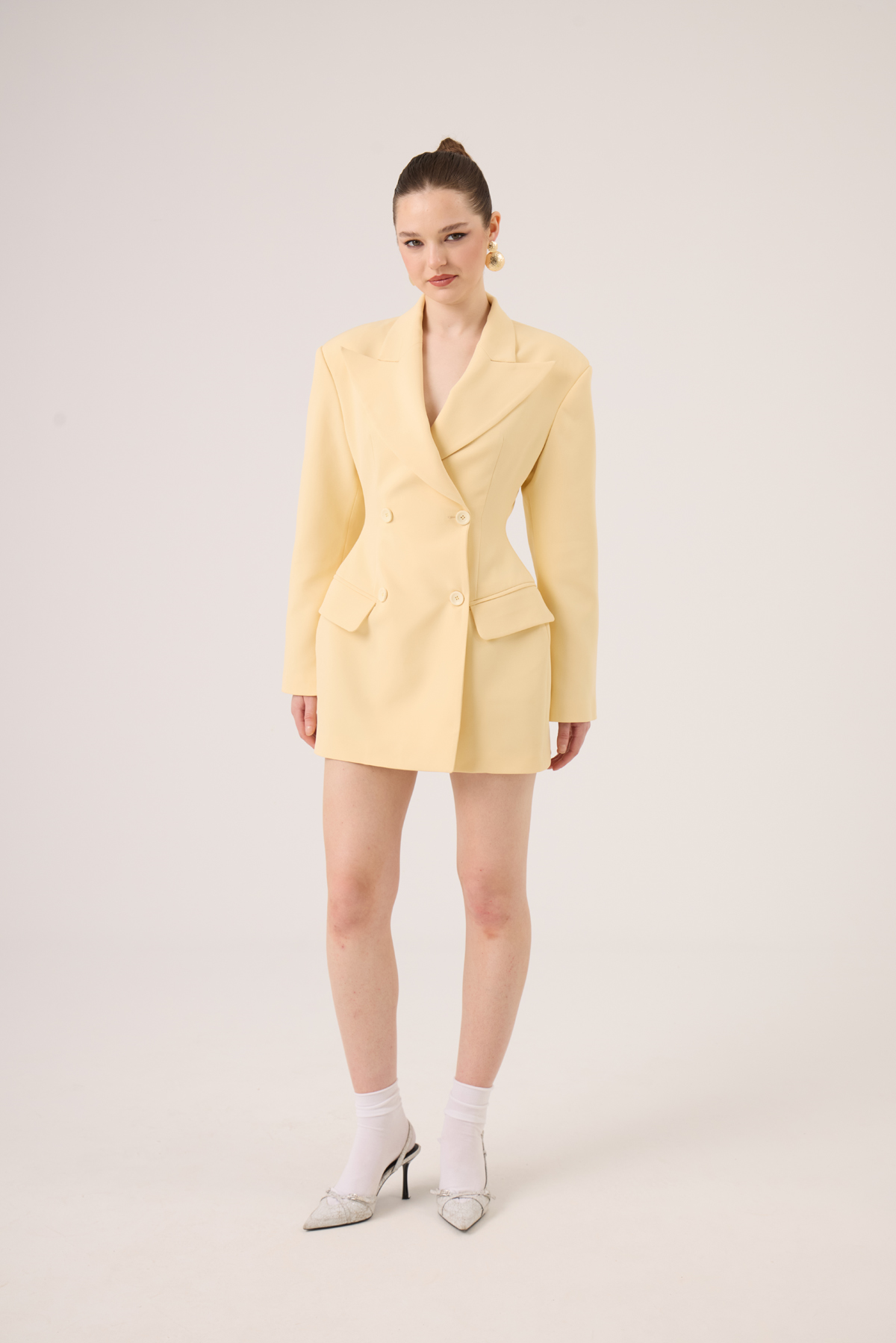 Galina Blazer Ceket Sarı