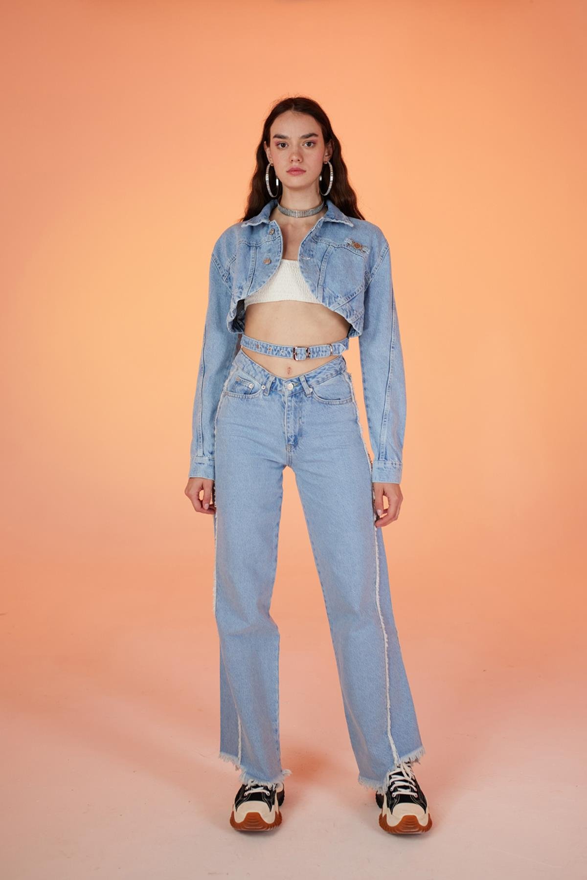 Biana Jean Pantolon Mavi