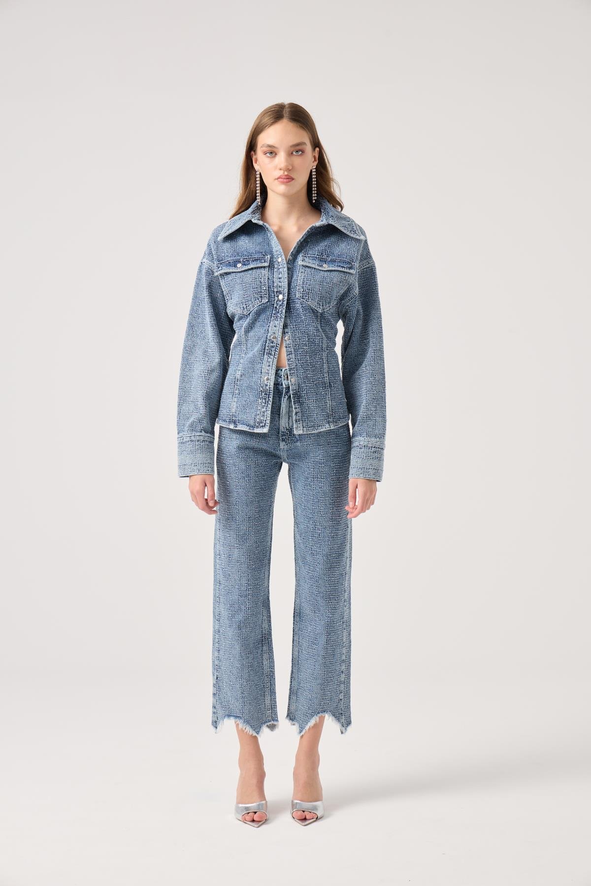 Laura Jean Pantolon Mavi