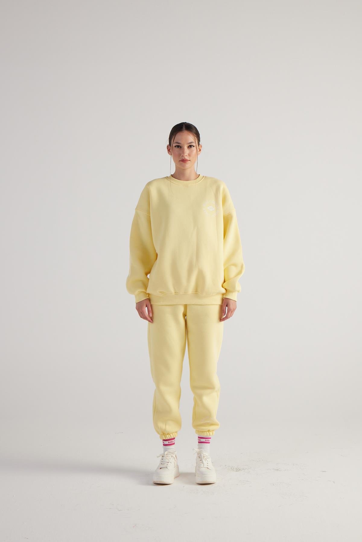 Fine Sweatshirt Sarı