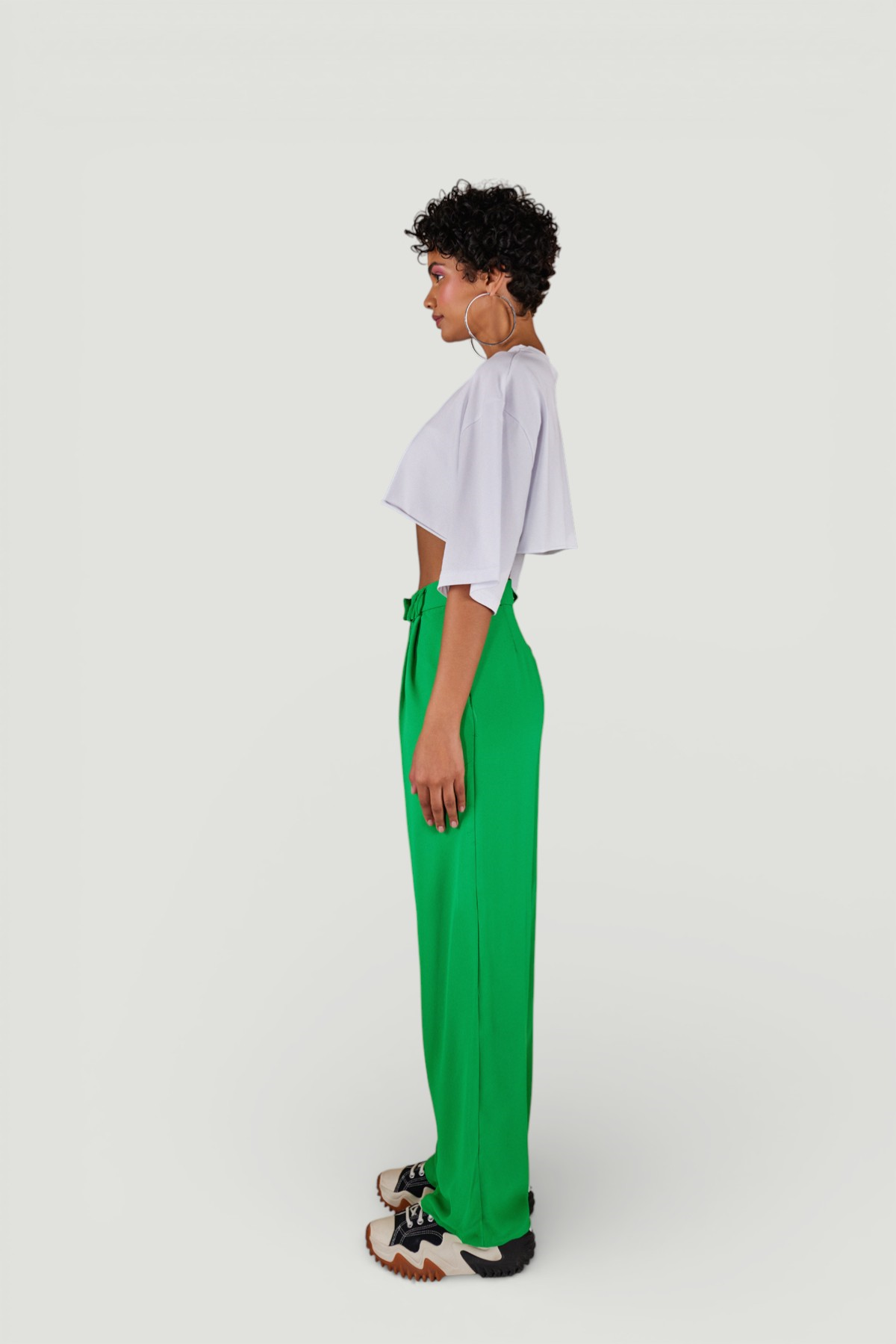 Palasia Trousers Light Green