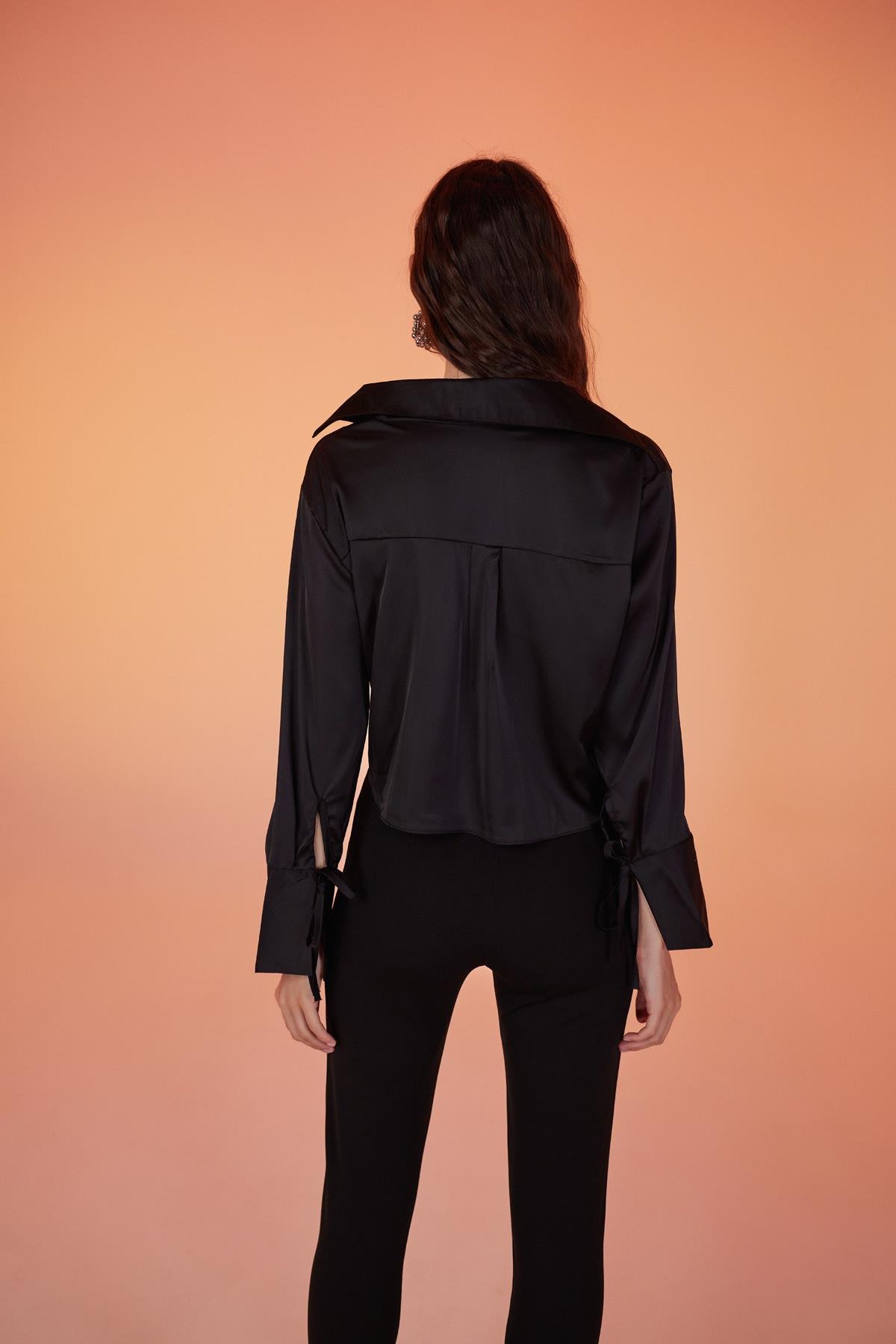 Silky Shirt Black
