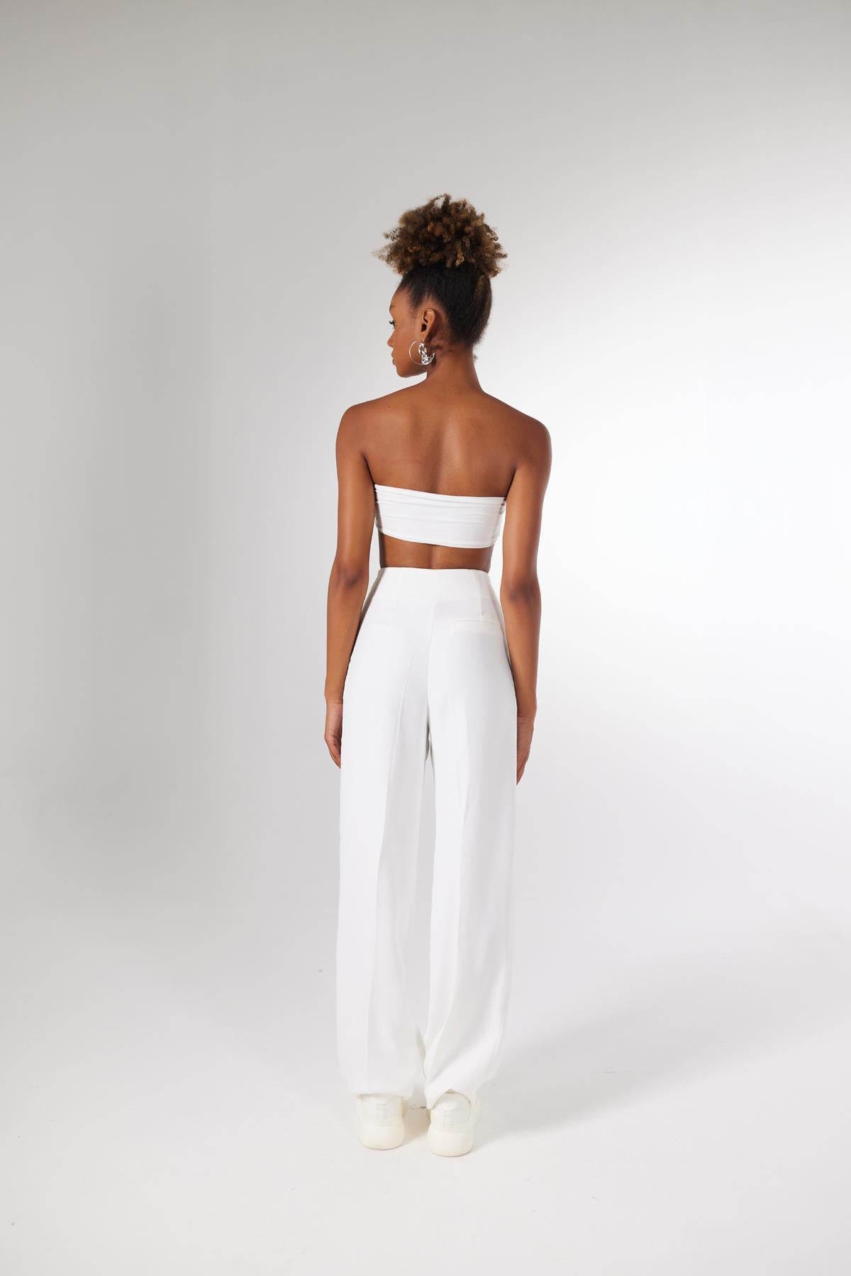 Wesley Trousers White