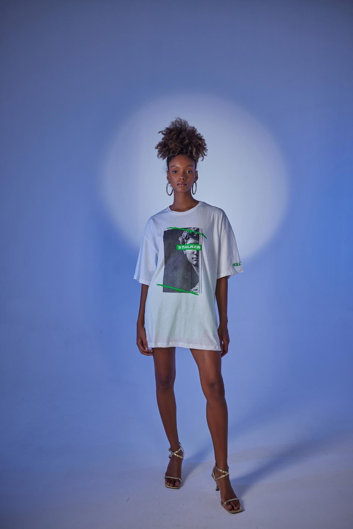 Stalker T-Shirt Beyaz