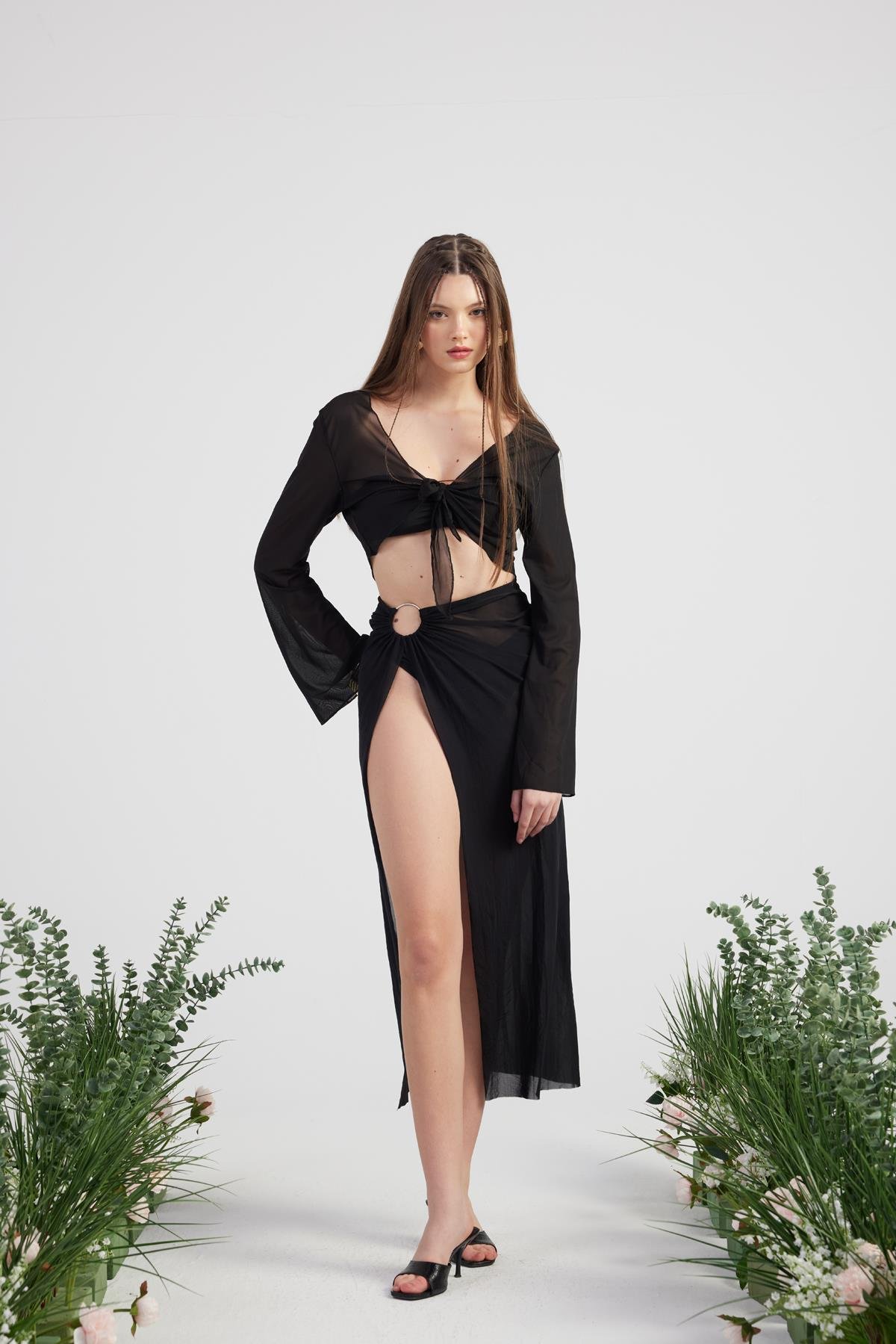 Ringer Pareo Takım Siyah