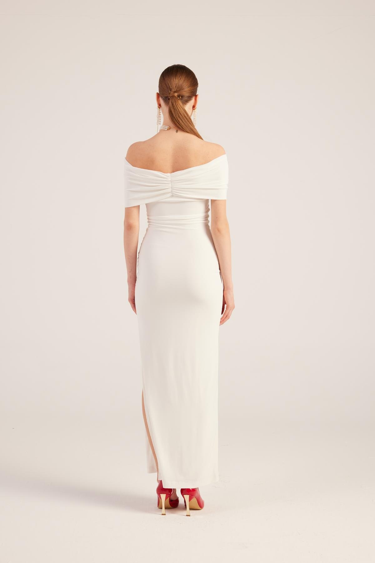 Leila Dress White