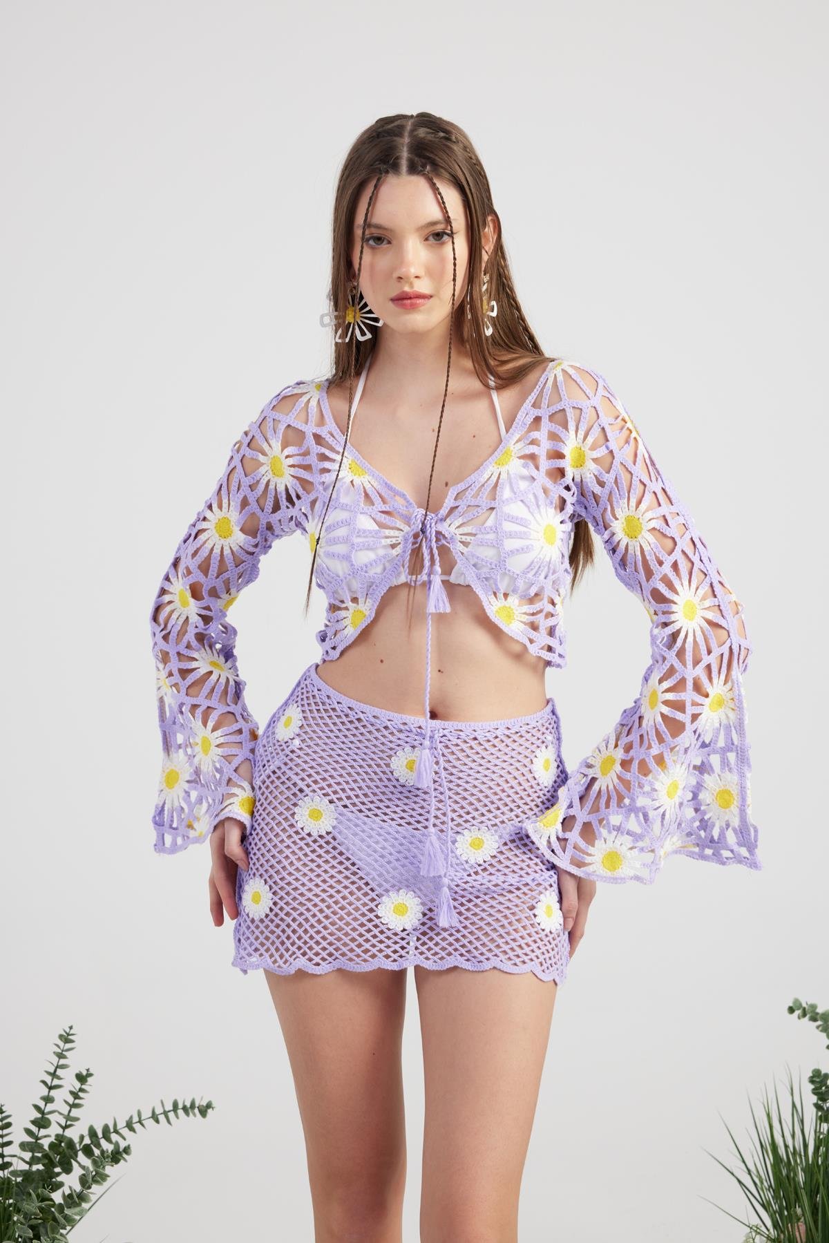 Doll Triko Takım Lila