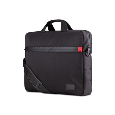  Classone W-TX10K Serisi WTXpro Su Geçirmez Kumaş, Su Geçirmez Fermuar W-TX10K 15.6 inch Uyumlu Macbook, Notebook, Laptop, Tablet Taşıma Çantası-Siyah/Kırmızı