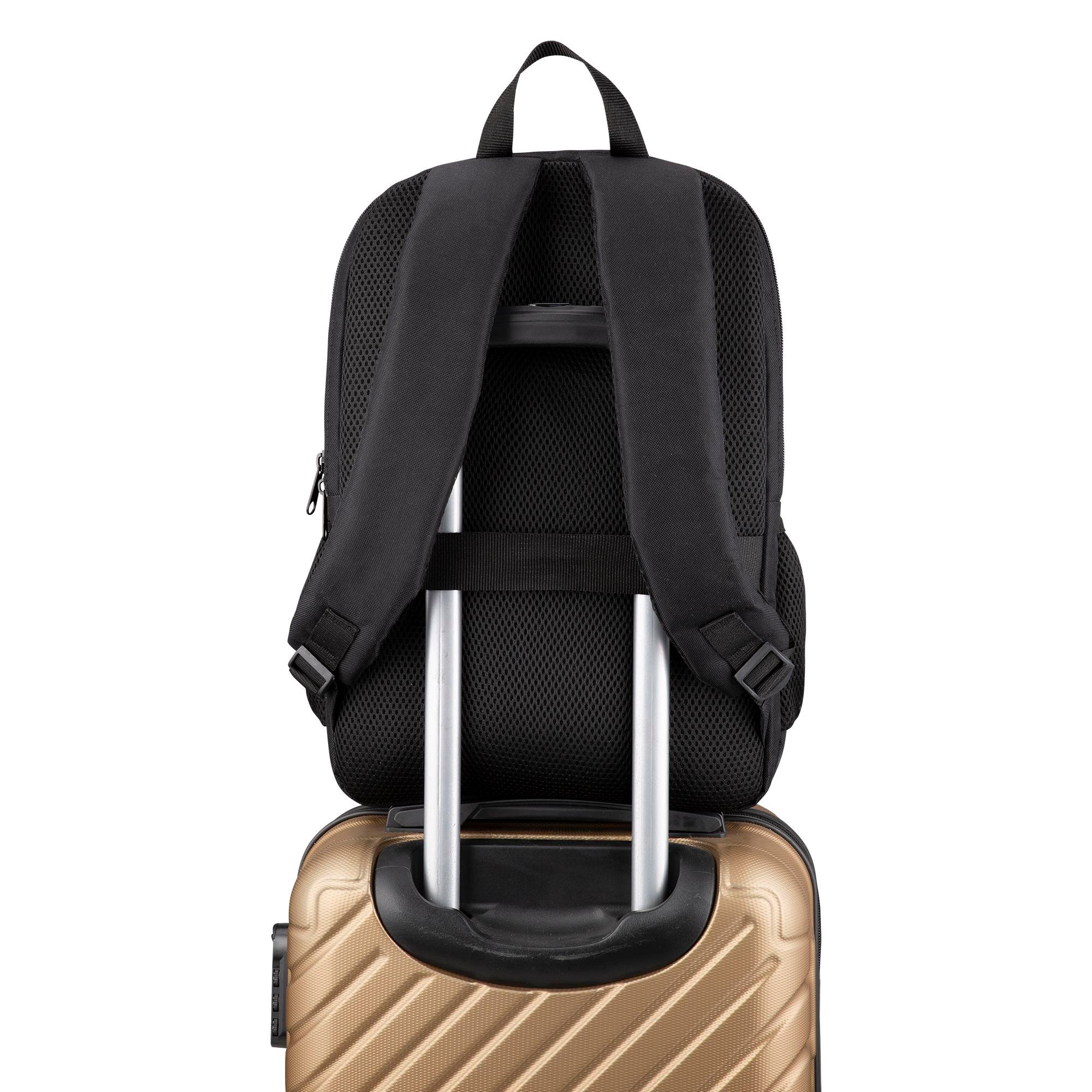 Classone 15.60 inch Mila Serisi W600 -  Lenovo,Hp,Asus,Monster,Macbook,Mac Air Uyumlu Reflektörlü - Laptop Sırt Çantası - Siyah