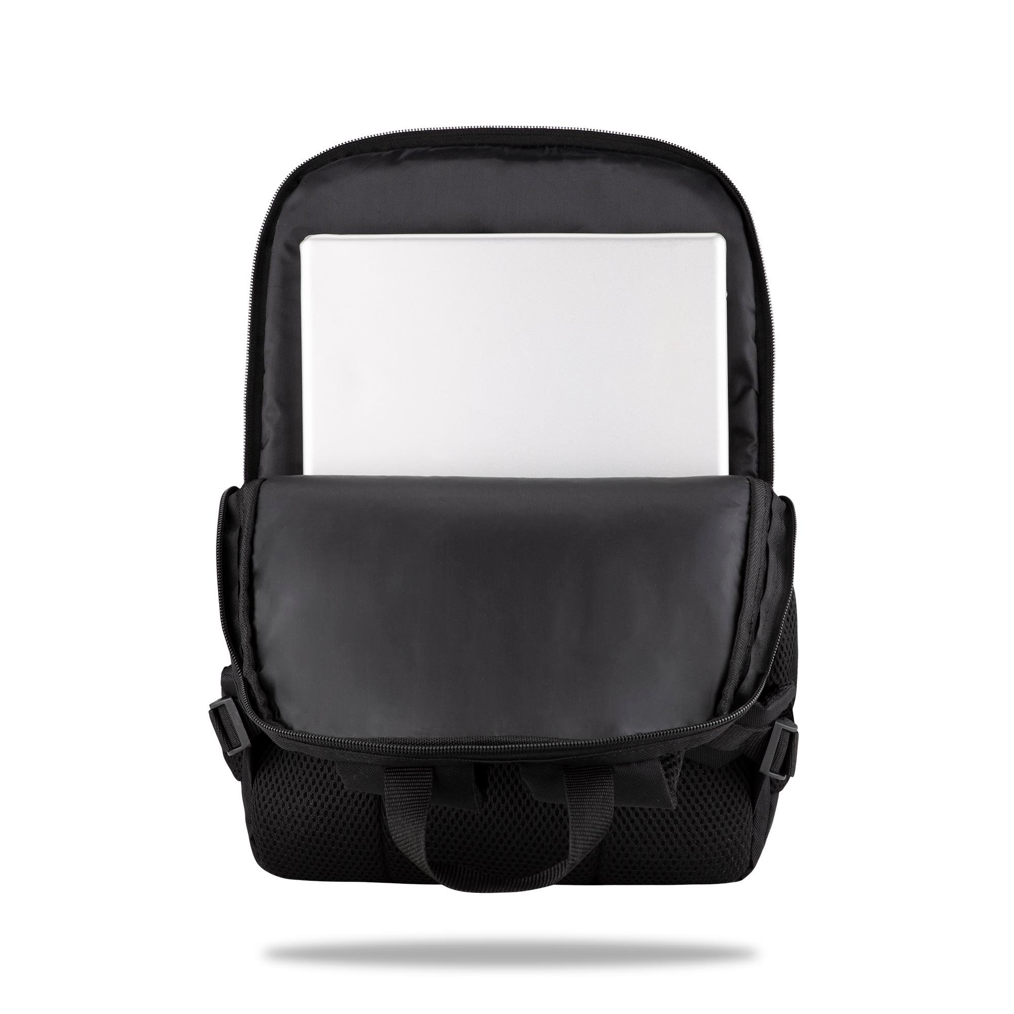 Classone 15.60 inch Mila Serisi W600 -  Lenovo,Hp,Asus,Monster,Macbook,Mac Air Uyumlu Reflektörlü - Laptop Sırt Çantası - Siyah