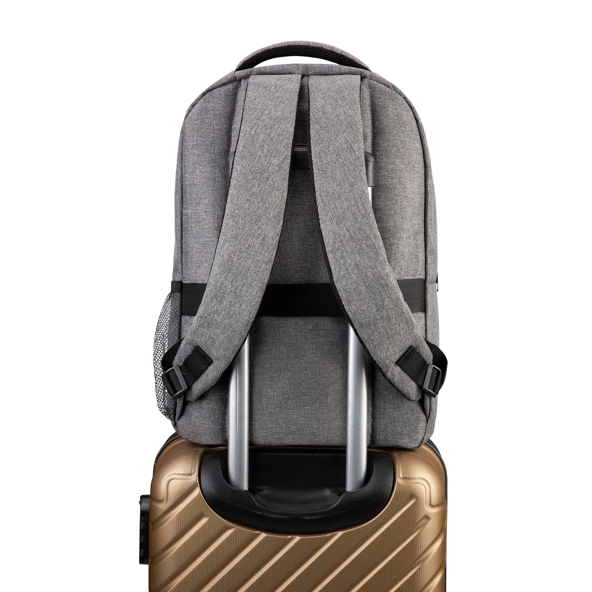 Classone 15.60 inch Mila Serisi Ki3-01-003 Network 4  Serisi -  Lenovo,Hp,Asus,Monster,Macbook,Mac Air Uyumlu Laptop Sırt Çantası - Gri