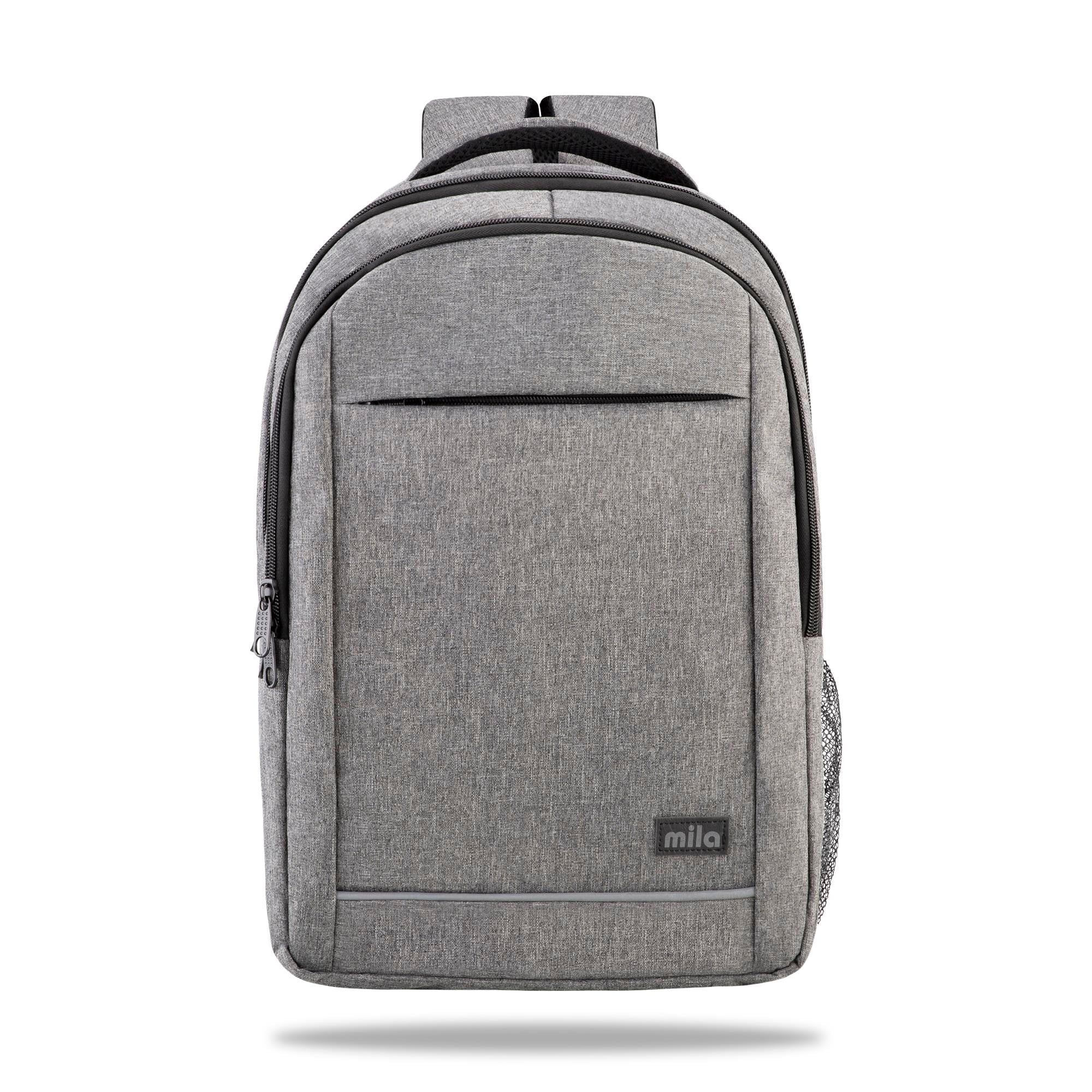 Classone 15.60 inch Mila Serisi Ki3-01-003 Network 4  Serisi -  Lenovo,Hp,Asus,Monster,Macbook,Mac Air Uyumlu Laptop Sırt Çantası - Gri