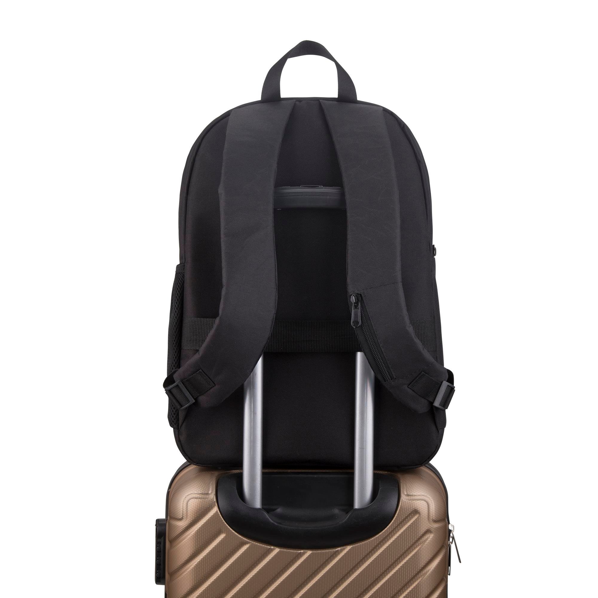 Classone 15,60 inch Uyumlu W200- Mila serisi  Macbook, Laptop , Notebook Sırt Çantası  – Siyah