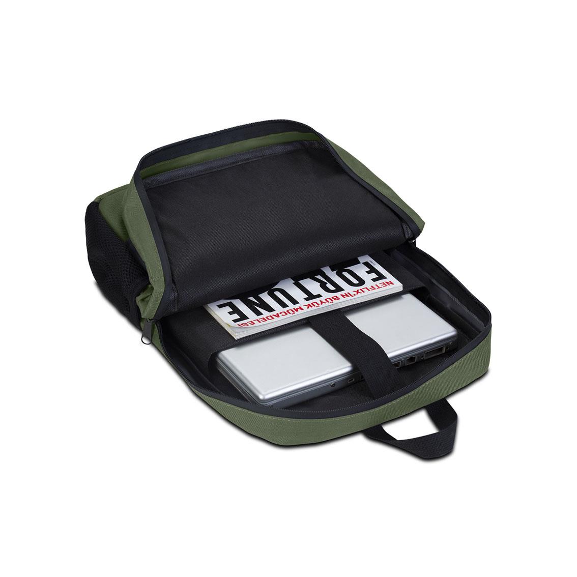 Classone 15,60 inch Uyumlu W300- Mila serisi  Lenovo,Hp,Asus,Monster,Macbook,Mac Air Uyumlu  Laptop , Notebook Sırt Çantası  - Yeşil