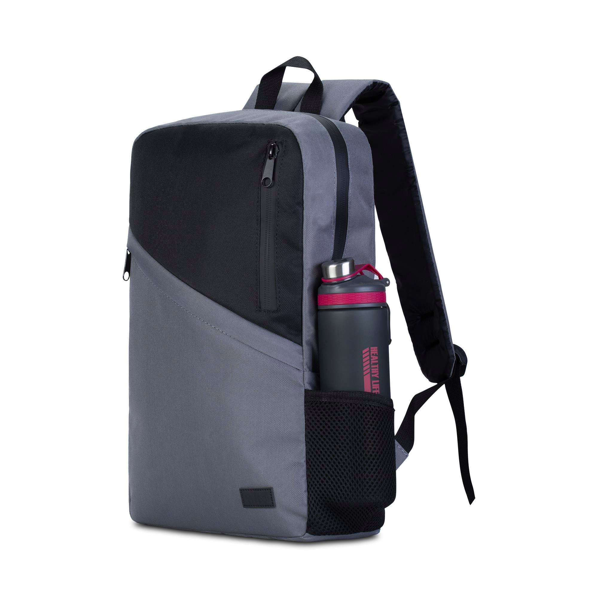 Classone 15,60 inch Uyumlu W300- Mila serisi  Macbook, Laptop , Notebook Sırt Çantası  - Gri