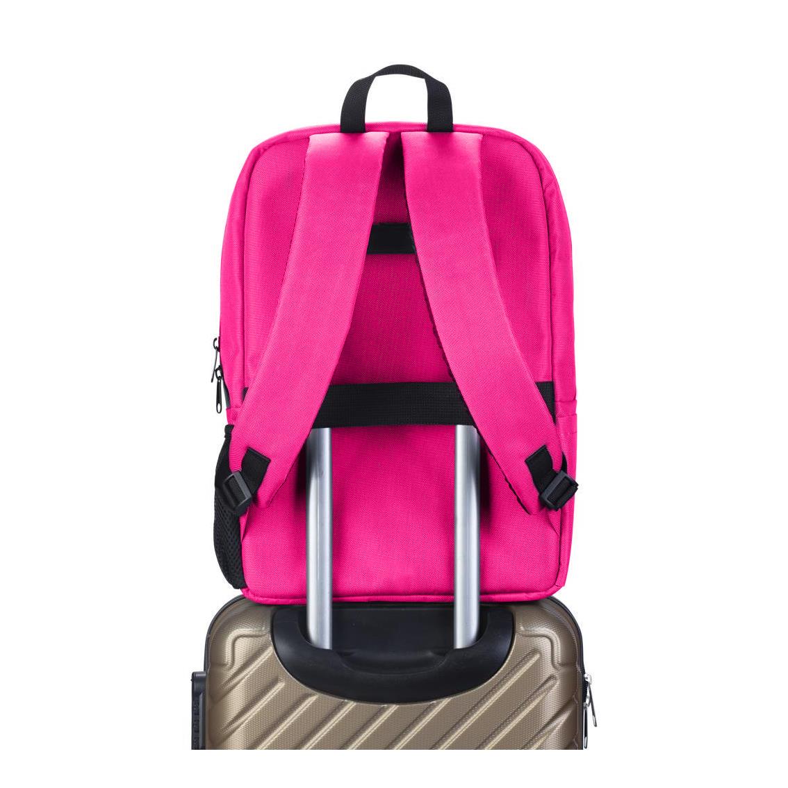 Classone 15,60 inch Uyumlu W300- Mila serisi  Lenovo,Hp,Asus,Monster,Macbook,Mac Air Uyumlu  Laptop , Notebook Sırt Çantası  - Pembe