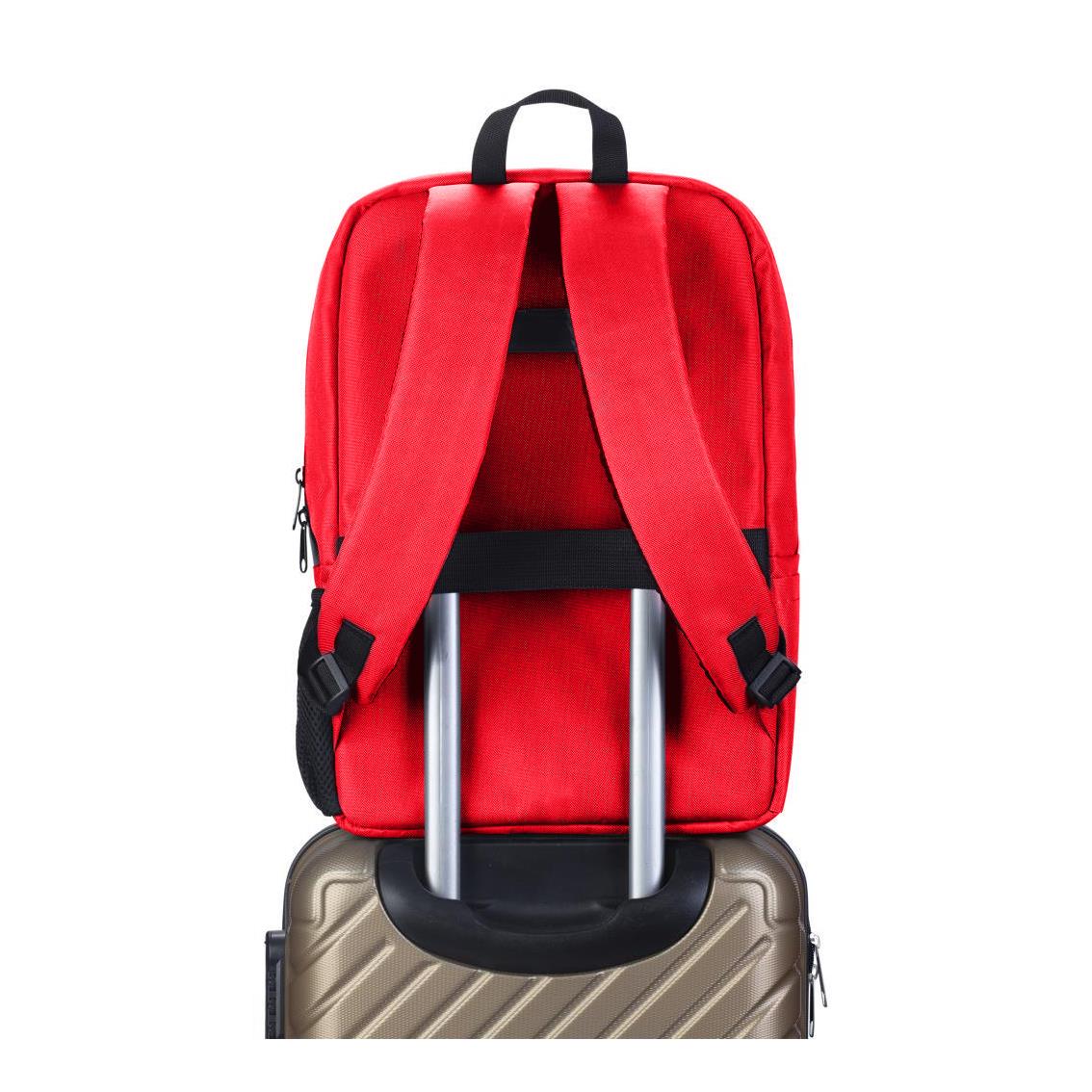 Classone 15,60 inch Uyumlu W300- Mila serisi  Lenovo,Hp,Asus,Monster,Macbook,Mac Air Uyumlu  Laptop , Notebook Sırt Çantası  - Kırmızı