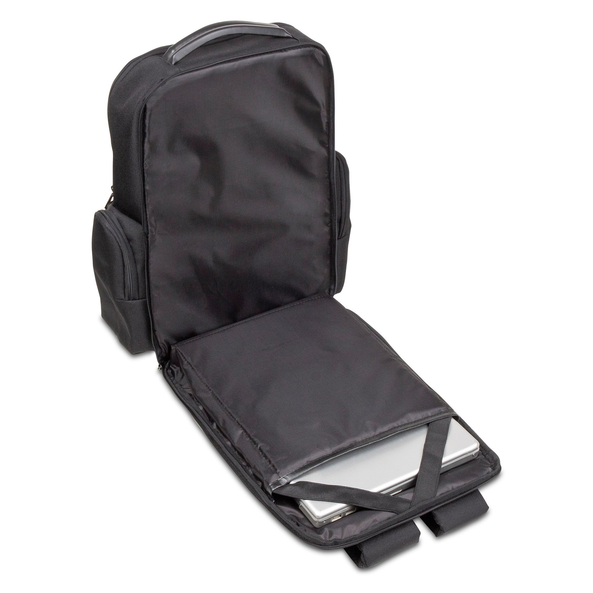 Classone BP-BS500 Business VIP B5 -Serisi 15.6 inch Uyumlu WTX Pro Su Geçirmez Kumaş Laptop Sırt Çantası -Siyah