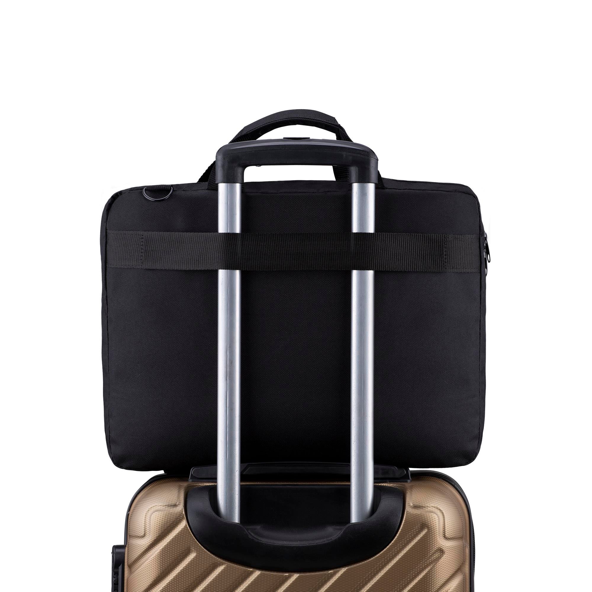 CLASSONE C100 15.6 inch Wtx Pro Su Geçirmez Kumaş Tam Açılır Laptop, Notebook Çantası – Siyah