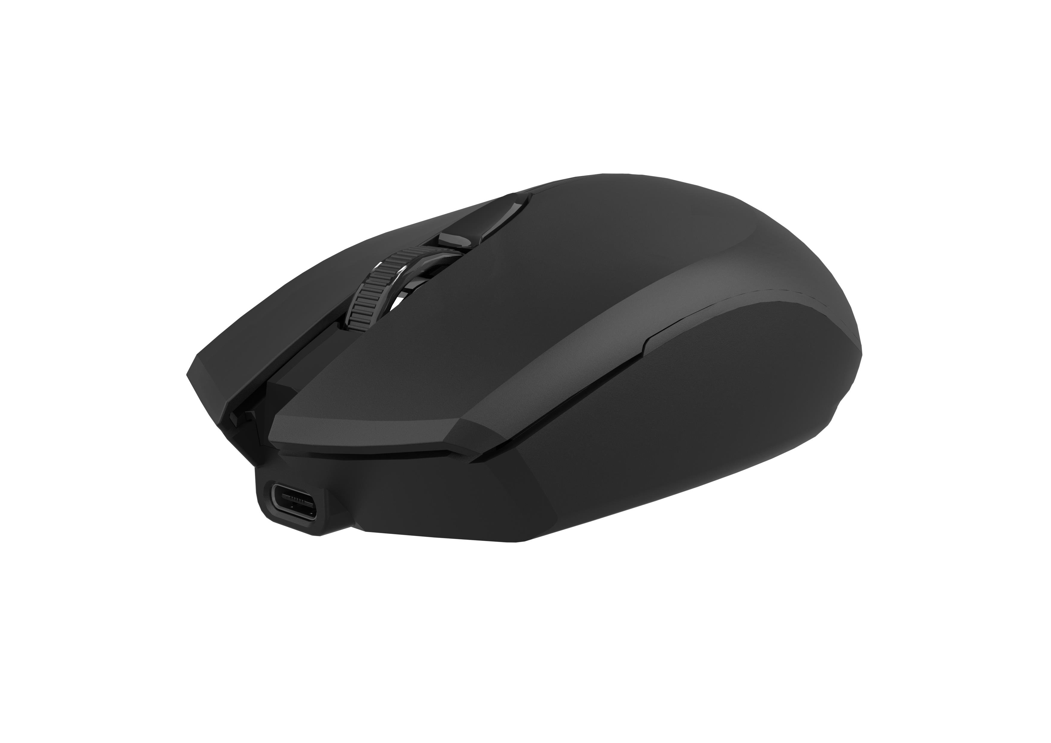 Classone CRGB100 2.4 Ghz Rgb Işıklı, Efektli, Rf Kablosuz, Bluetooth Mouse – Siyah