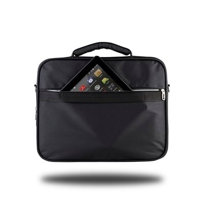 Classone G16001L Guard Serisi  Kasnaklı Notebook Çantası - Siyah /Gri 